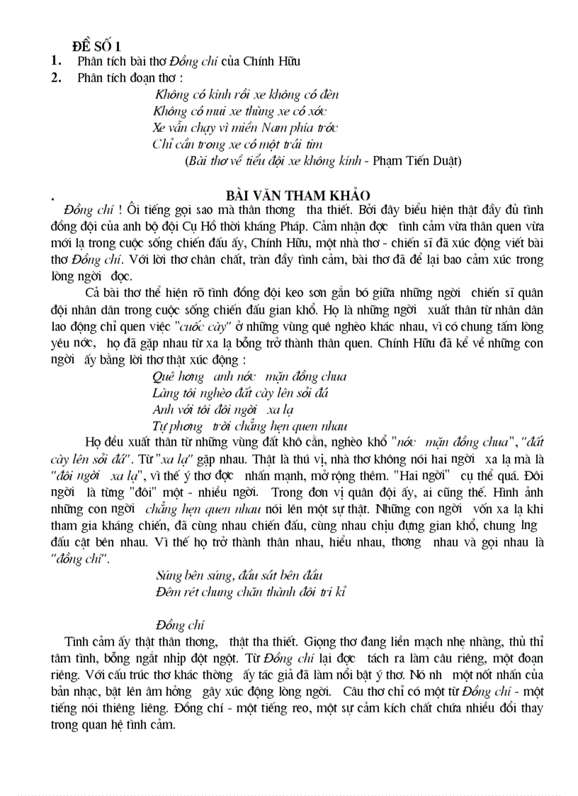 image for page Những bài văn hay thi vào 10