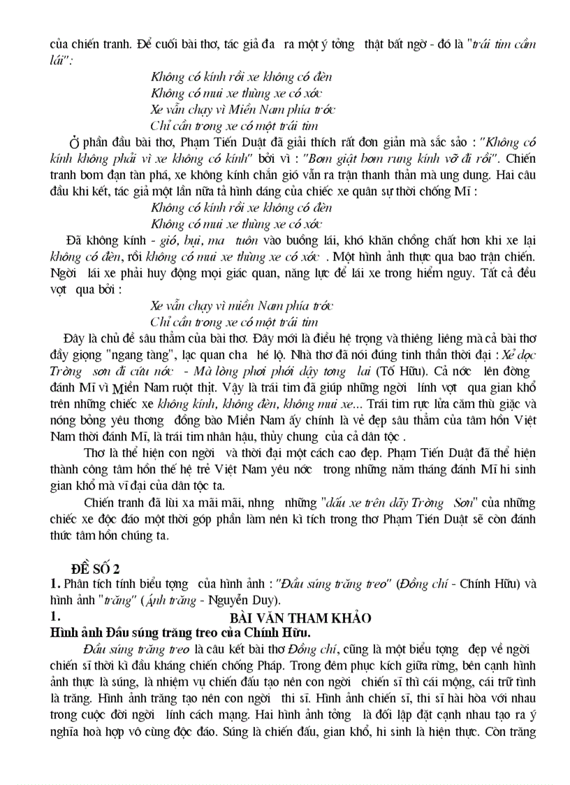 image for page Những bài văn hay thi vào 10