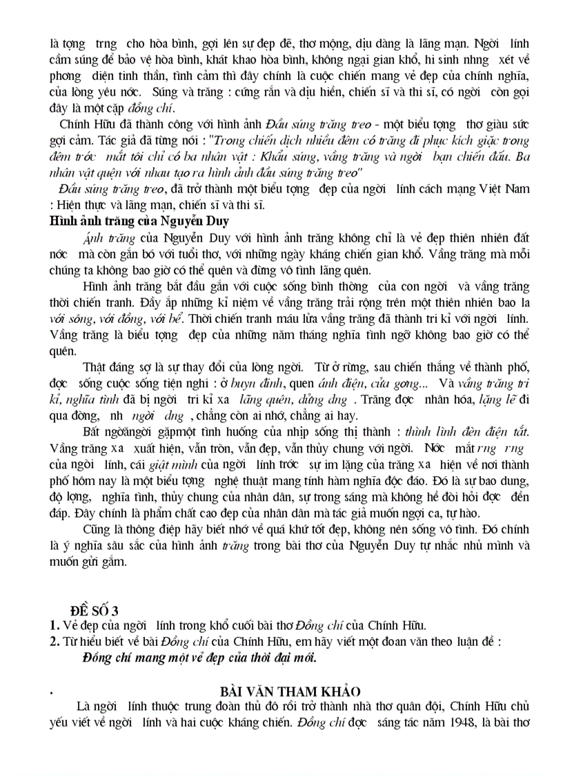 image for page Những bài văn hay thi vào 10