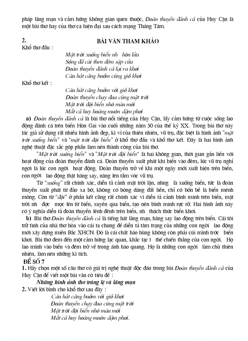 image for page Những bài văn hay thi vào 10