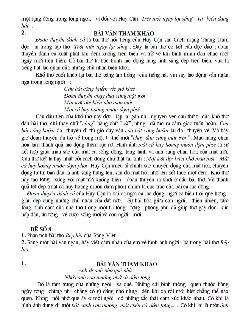 image for page Những bài văn hay thi vào 10