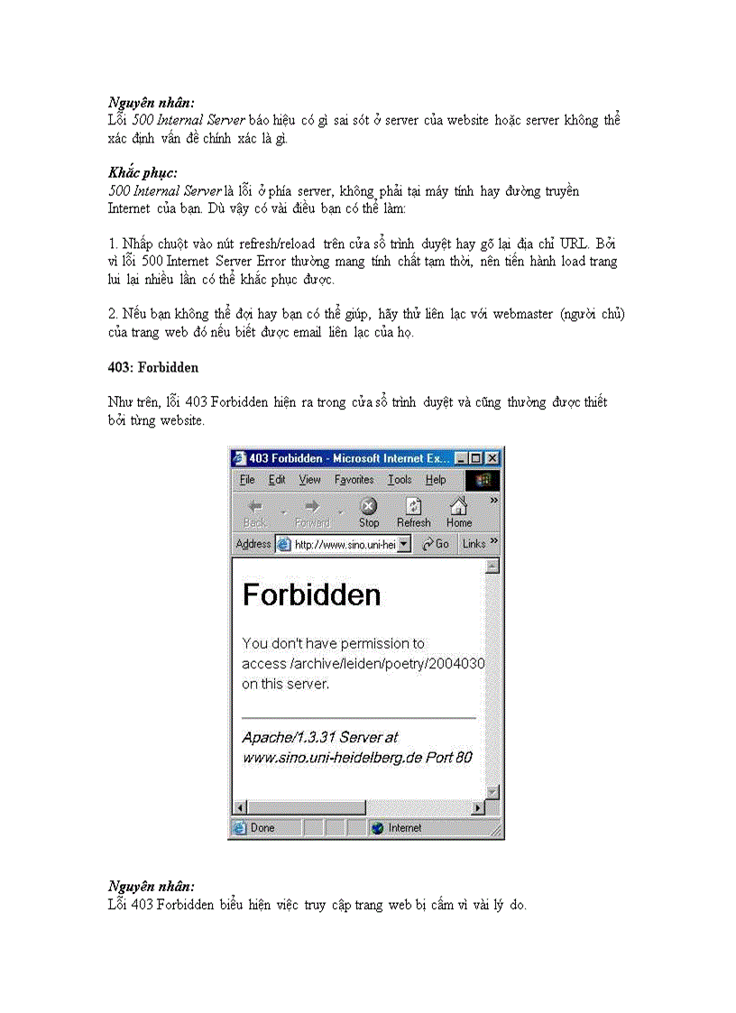 image for page Những lỗi thường gặp trong máy tính và cách khắc phụ1