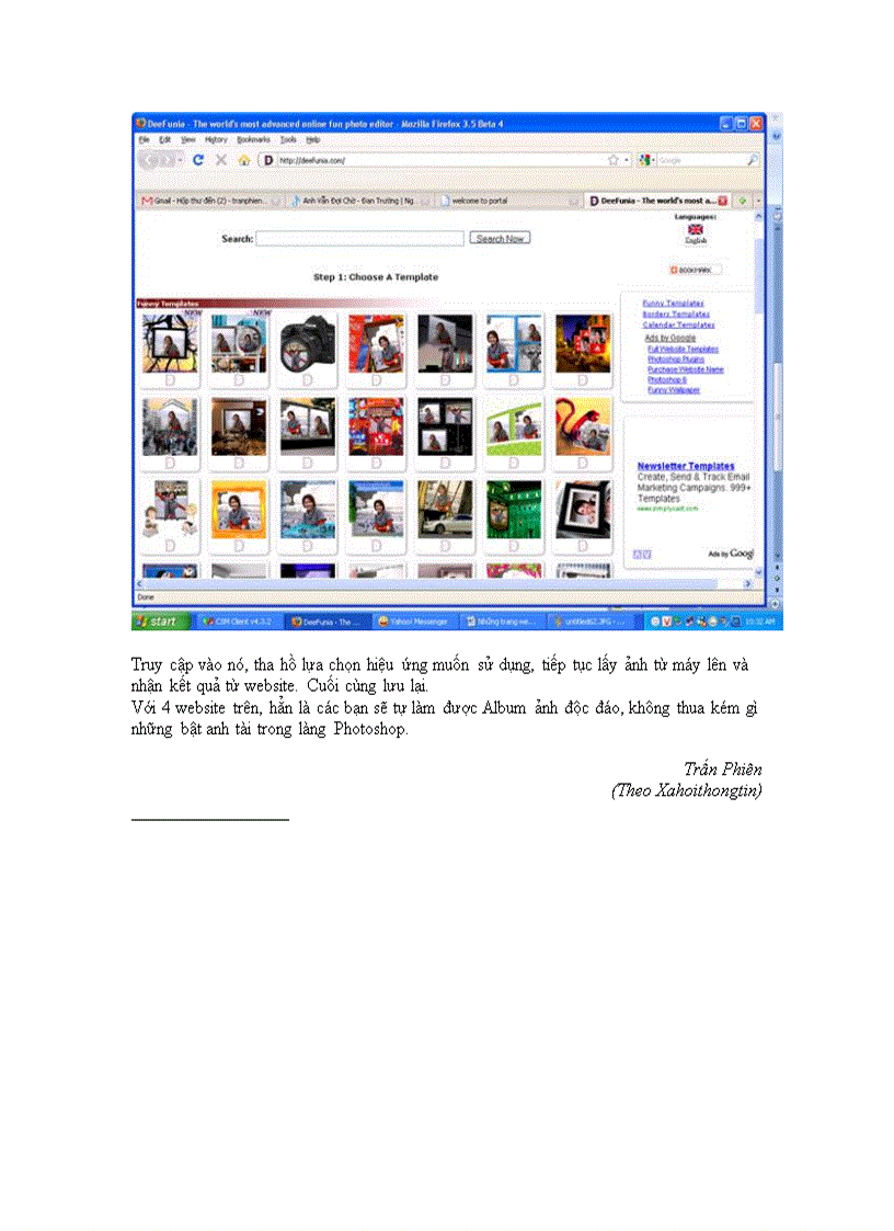 image for page Nhung trang web ghep anh truc tuyen doc dao