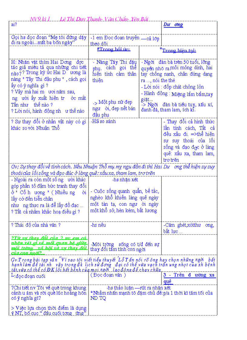 NV9 Tuần 16 17 18 tiếp chuẩn KTKN