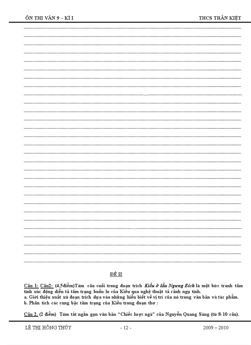 image for page Ôn tập hk i