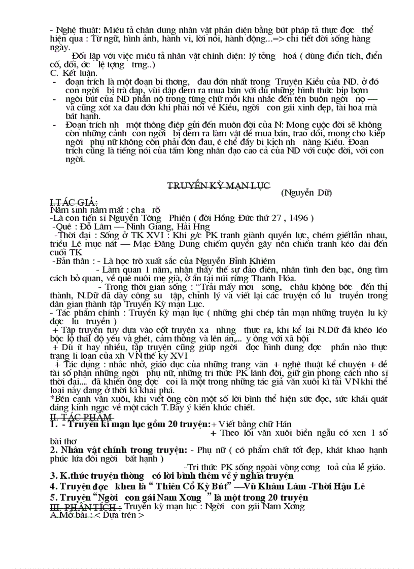 image for page Ôn tập văn học Trung đại lớp 9