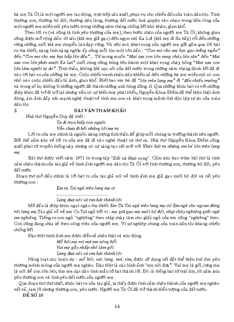 image for page Ôn tập Văn lớp 9