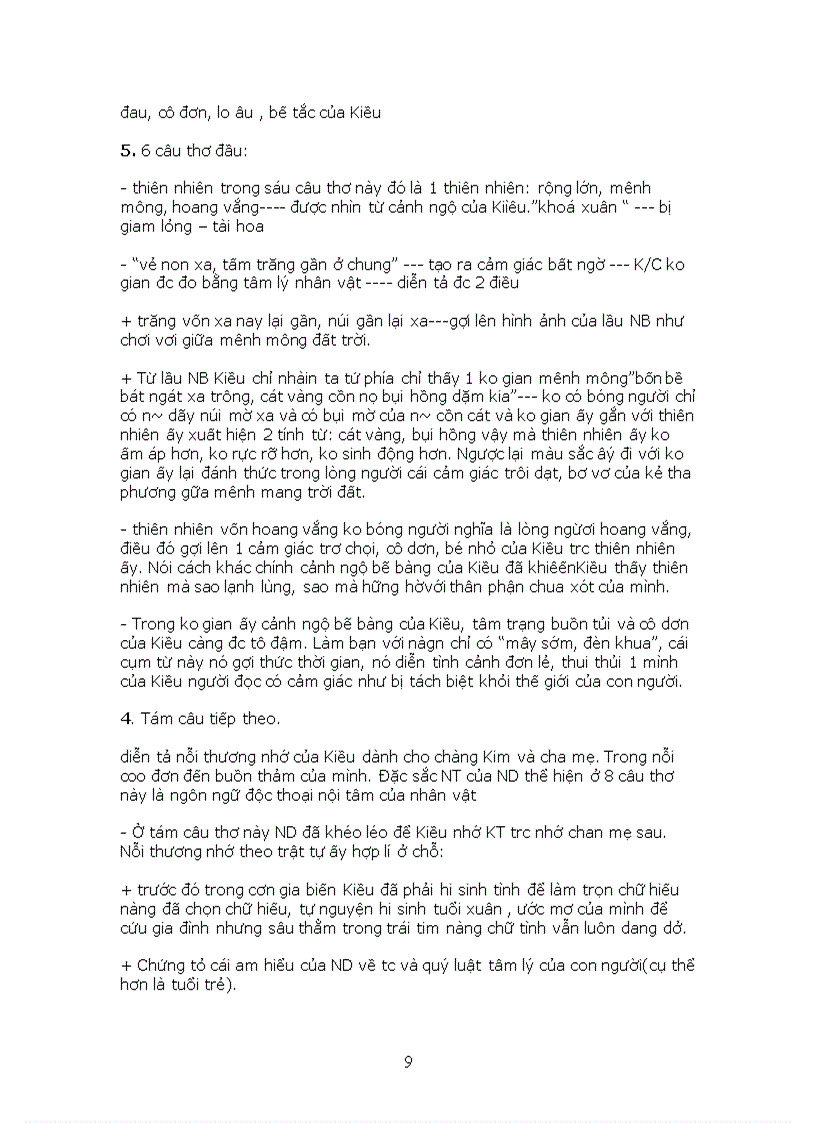 image for page Ôn Văn học Trung đại Lớp 9