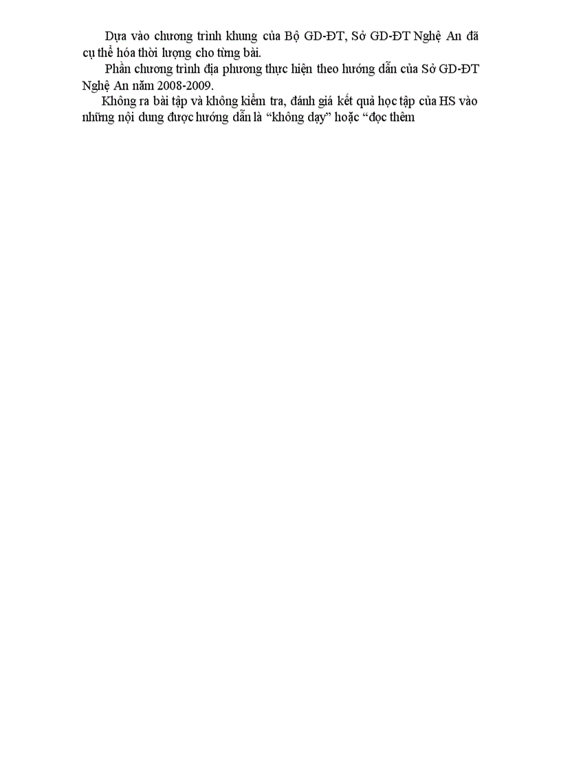 image for page PHÂN PHỐI CHƯƠNG TRÌNH NGỮ VĂN 9 theo giảm tải tích hợp kĩ năng sống