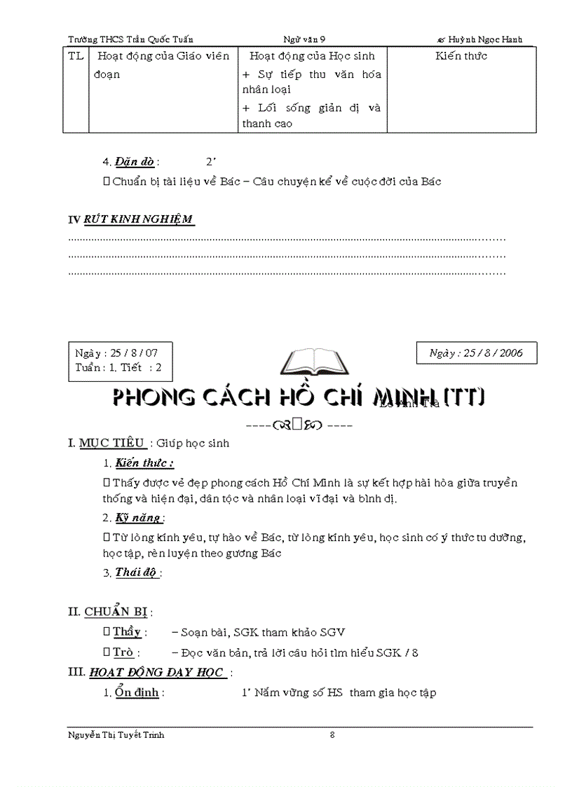 image for page Phân phối chương trình Ngữ văn9