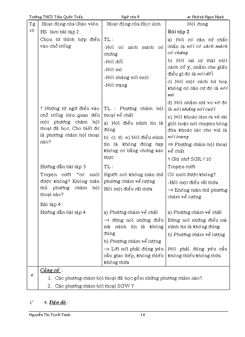 image for page Phân phối chương trình Ngữ văn9