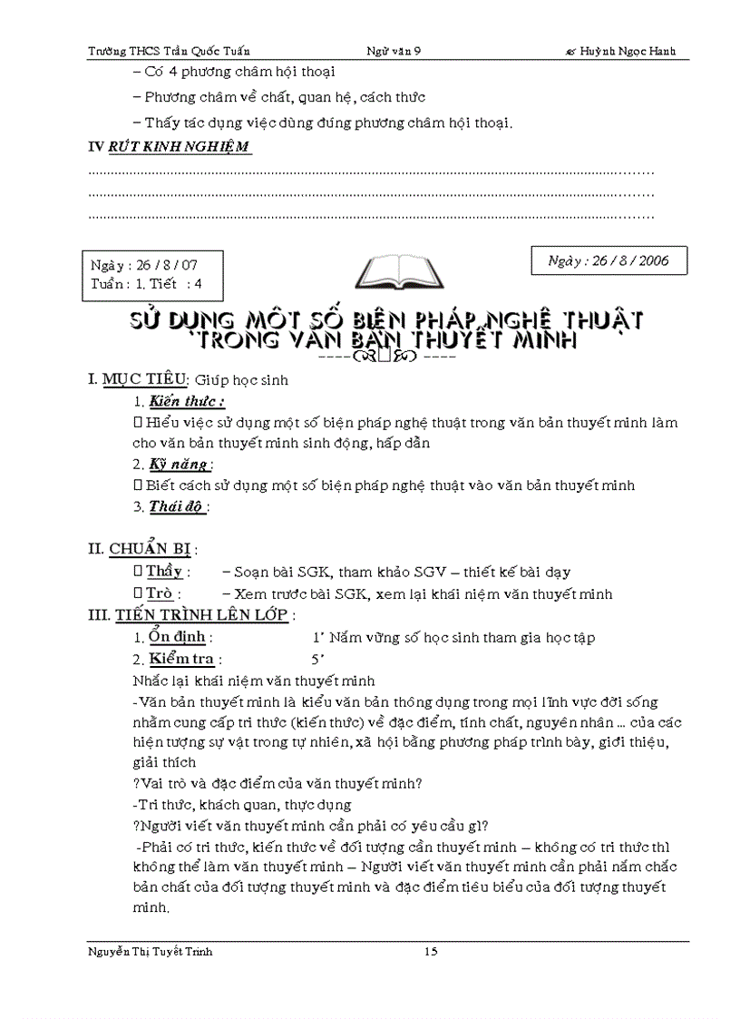 image for page Phân phối chương trình Ngữ văn9