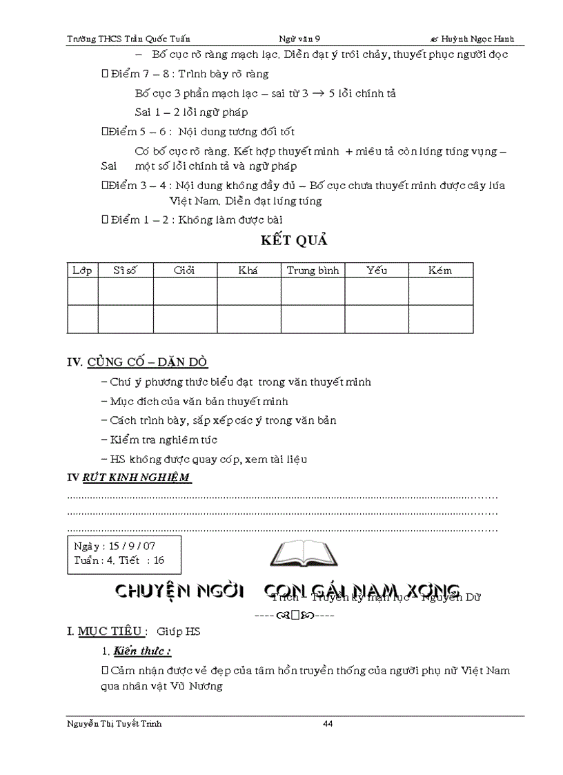 image for page Phân phối chương trình Ngữ văn9