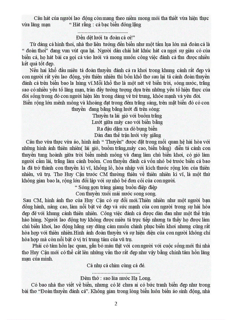 image for page Phan tich bai tho Doan thuyen danh ca