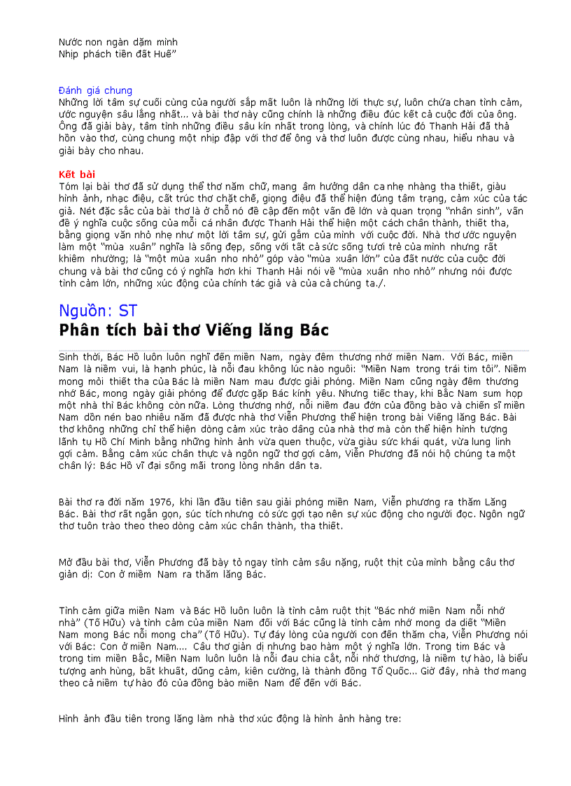 image for page Phân tích một số bài văn hay 9