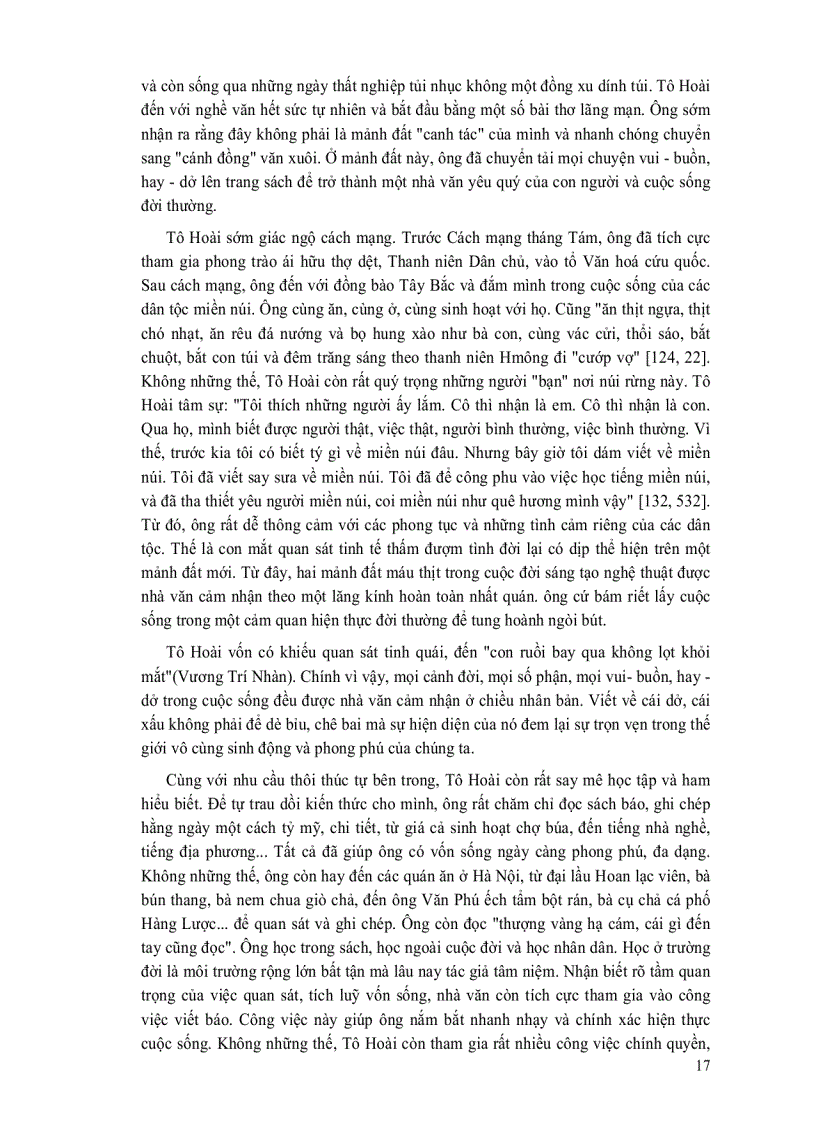 image for page Phong cách nghệ thuật Tô Hoài