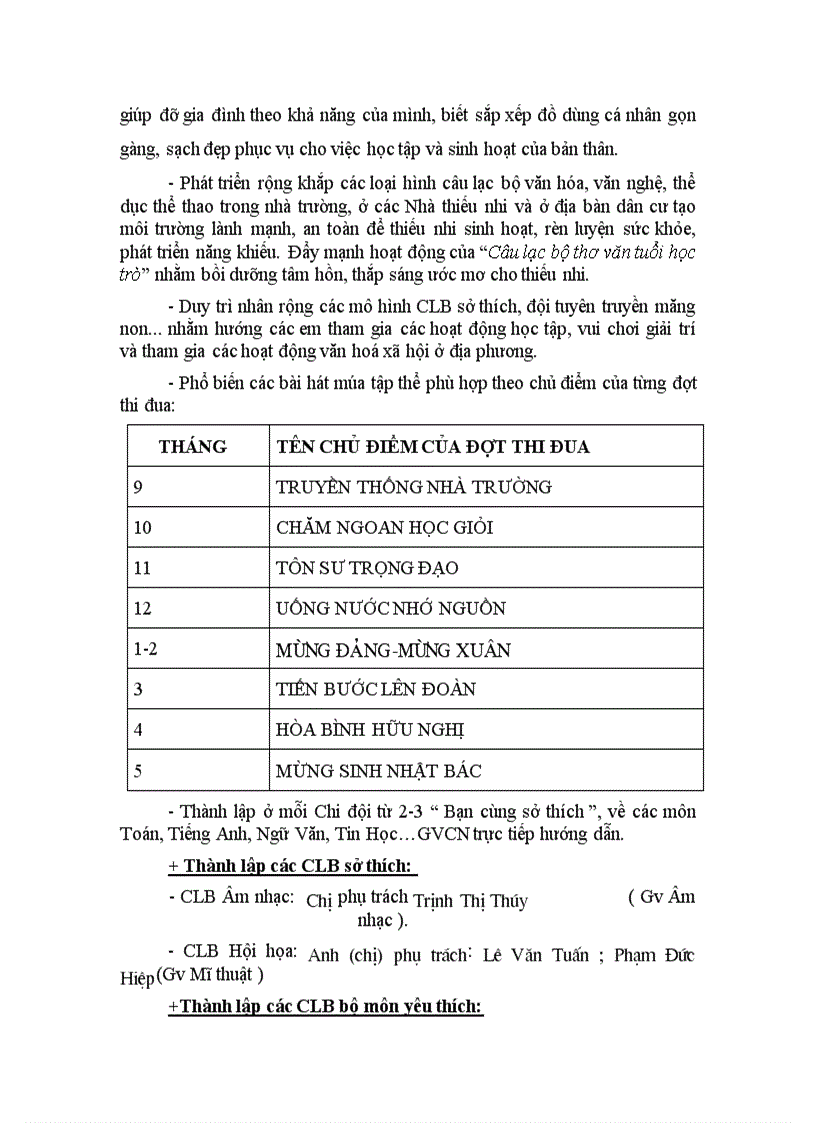 image for page Phuong huong hoat dong cong tac doi nam hoc 2010 2011 hot