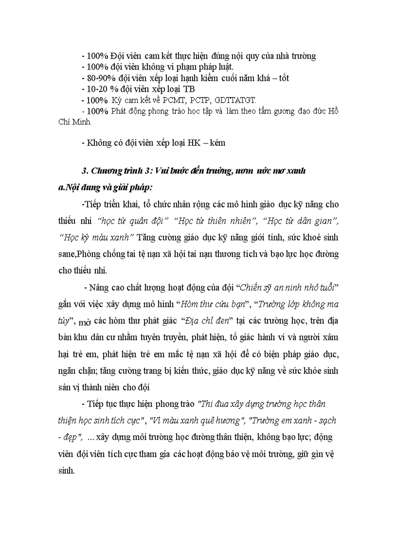 image for page Phuong huong hoat dong cong tac doi nam hoc 2010 2011 hot