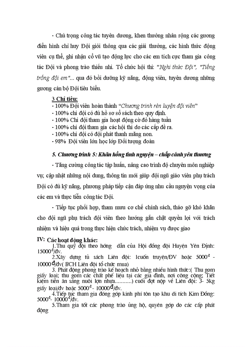 image for page Phuong huong hoat dong cong tac doi nam hoc 2010 2011 hot