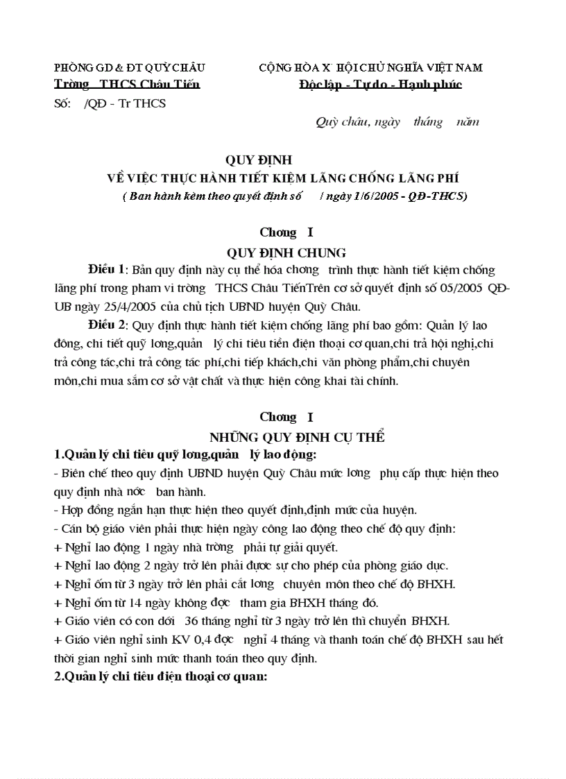 image for page Quy chế dân chủ trường học