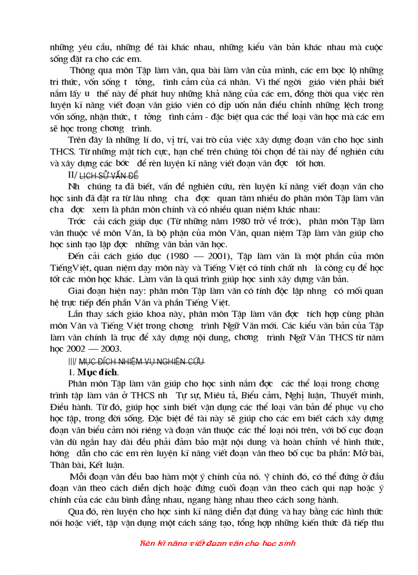 image for page Ren ki nang viet doan van cho hoc sinhTHCS doc