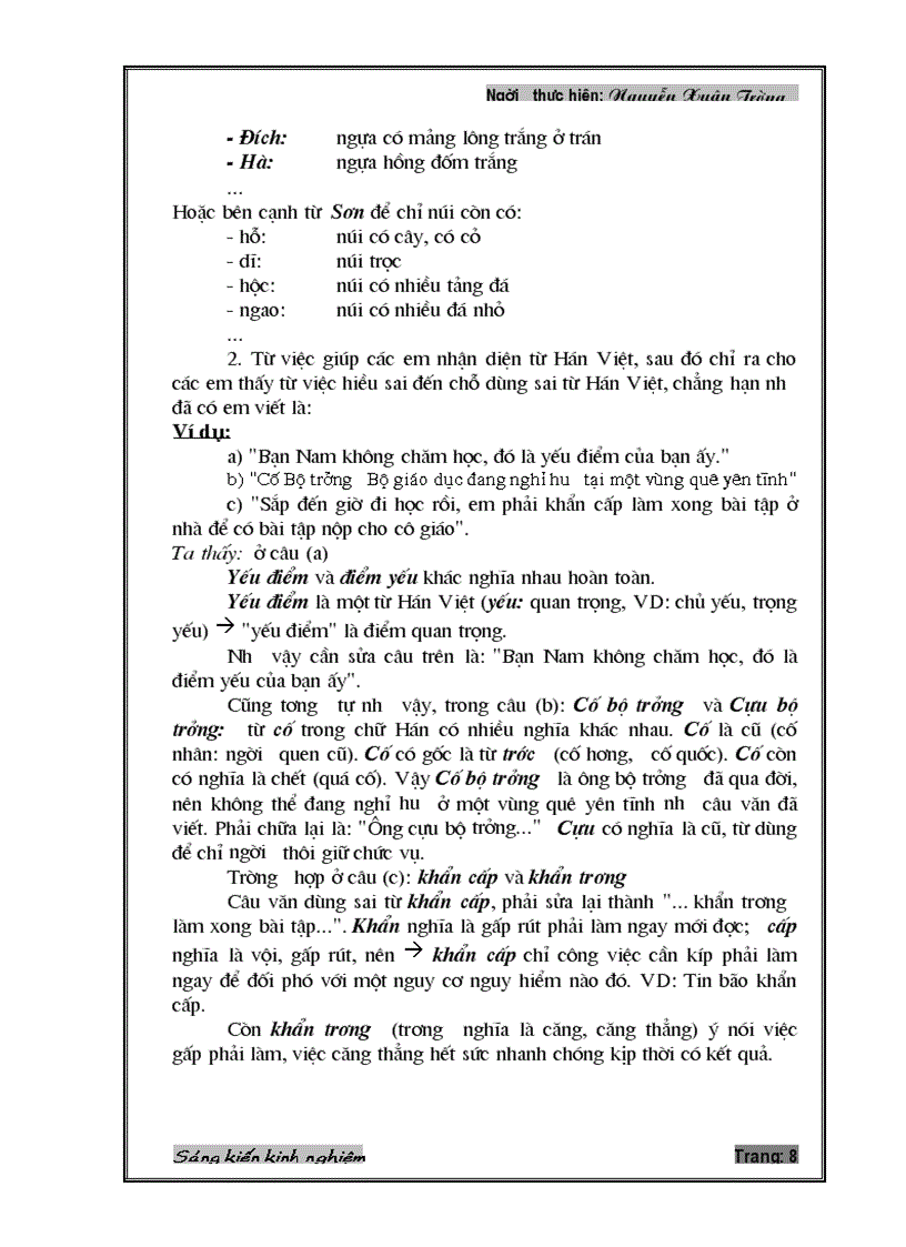 image for page SKKN Môn Văn Tiếng việt hay