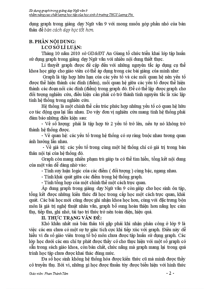 image for page Skkn tâm lương phi tri tôn an giang sử dụng graph trong dạy học ngữ văn lớp 9 ở trường thcs lương phi