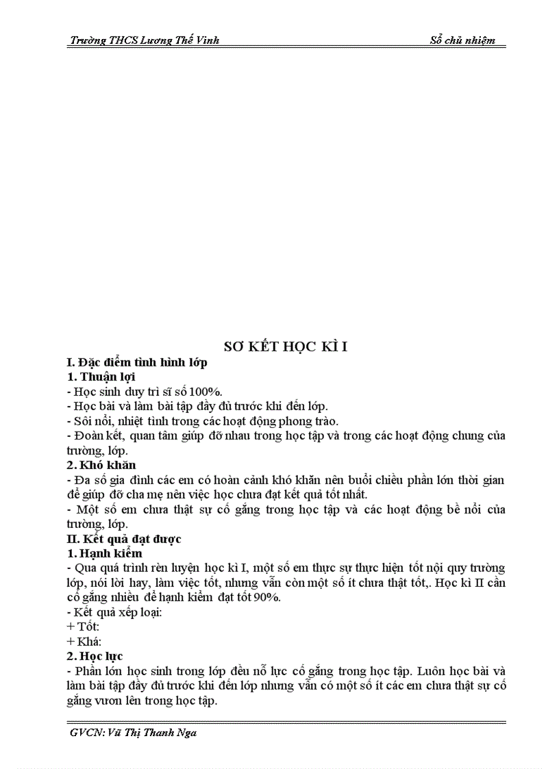 image for page Sổ chủ nhiệm lớp 9a3