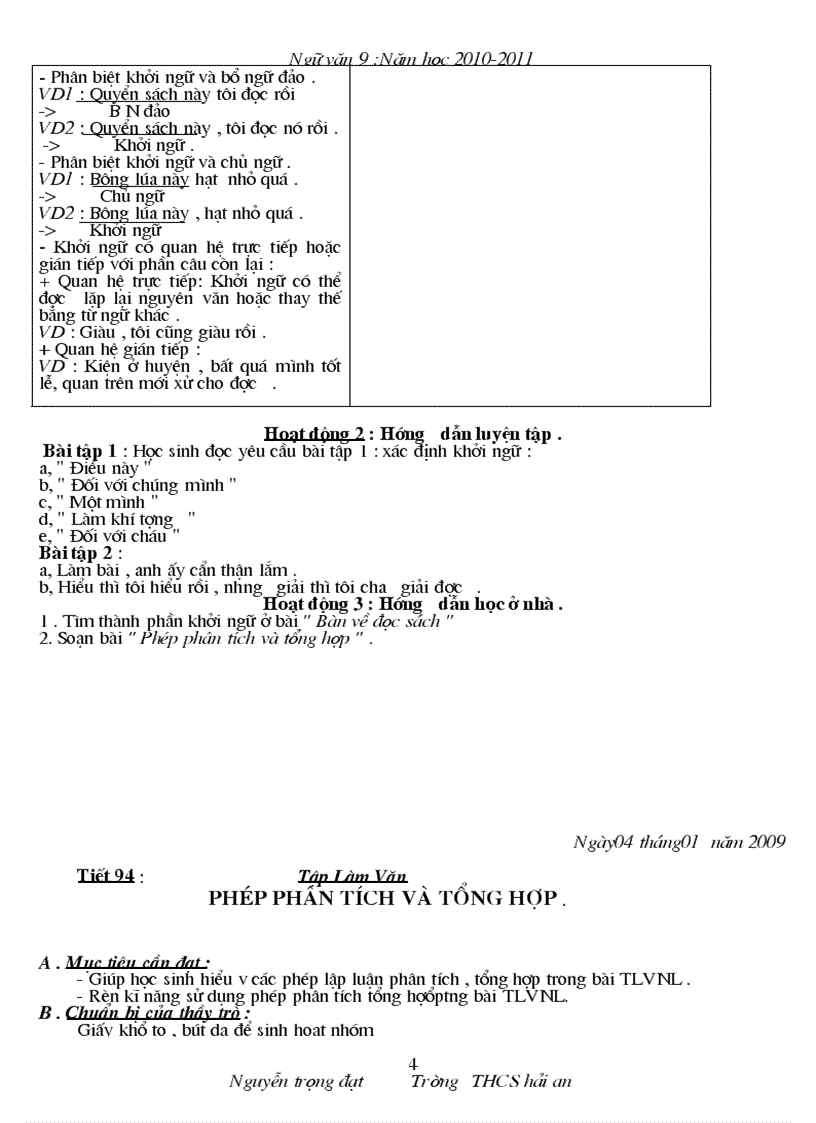 image for page Tai lieu day ngu van 9 DOC