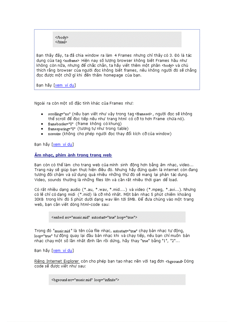 image for page Tài liệu html