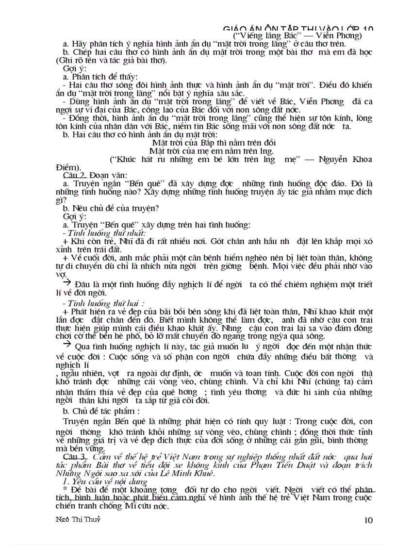 image for page Tài liêu ôn tập ngữ văn 7 chi tiết