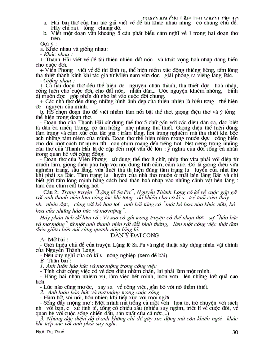 image for page Tài liêu ôn tập ngữ văn 7 chi tiết