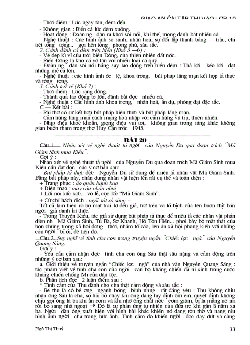 image for page Tài liêu ôn tập ngữ văn 7 chi tiết