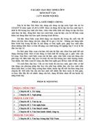 Tài liệu ôn thi lớp 9