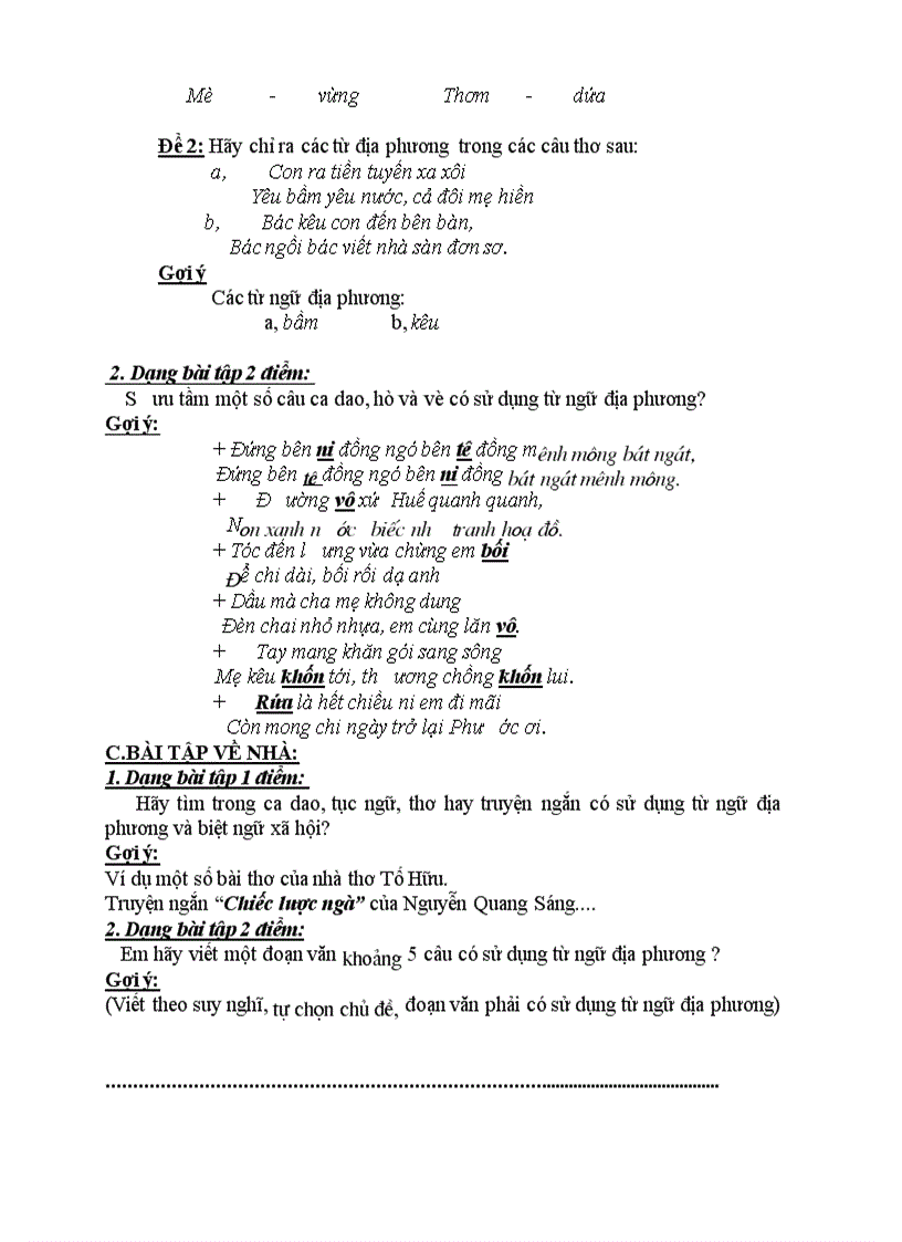 image for page Tài liệu ôn thi lớp 9