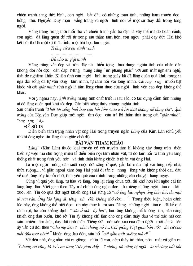 image for page Tài liệu ôn thi văn vào 10