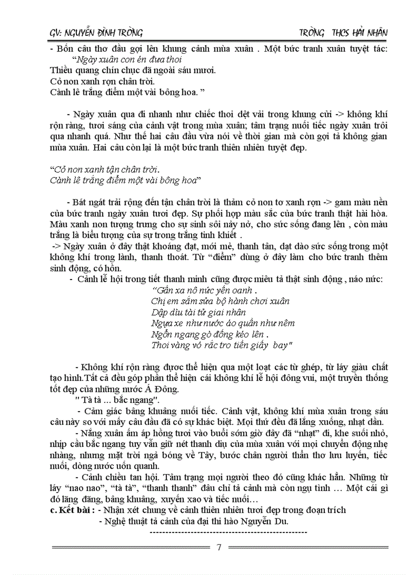 image for page Tài liệu ôn thi vào 10 Môn ngữ văn