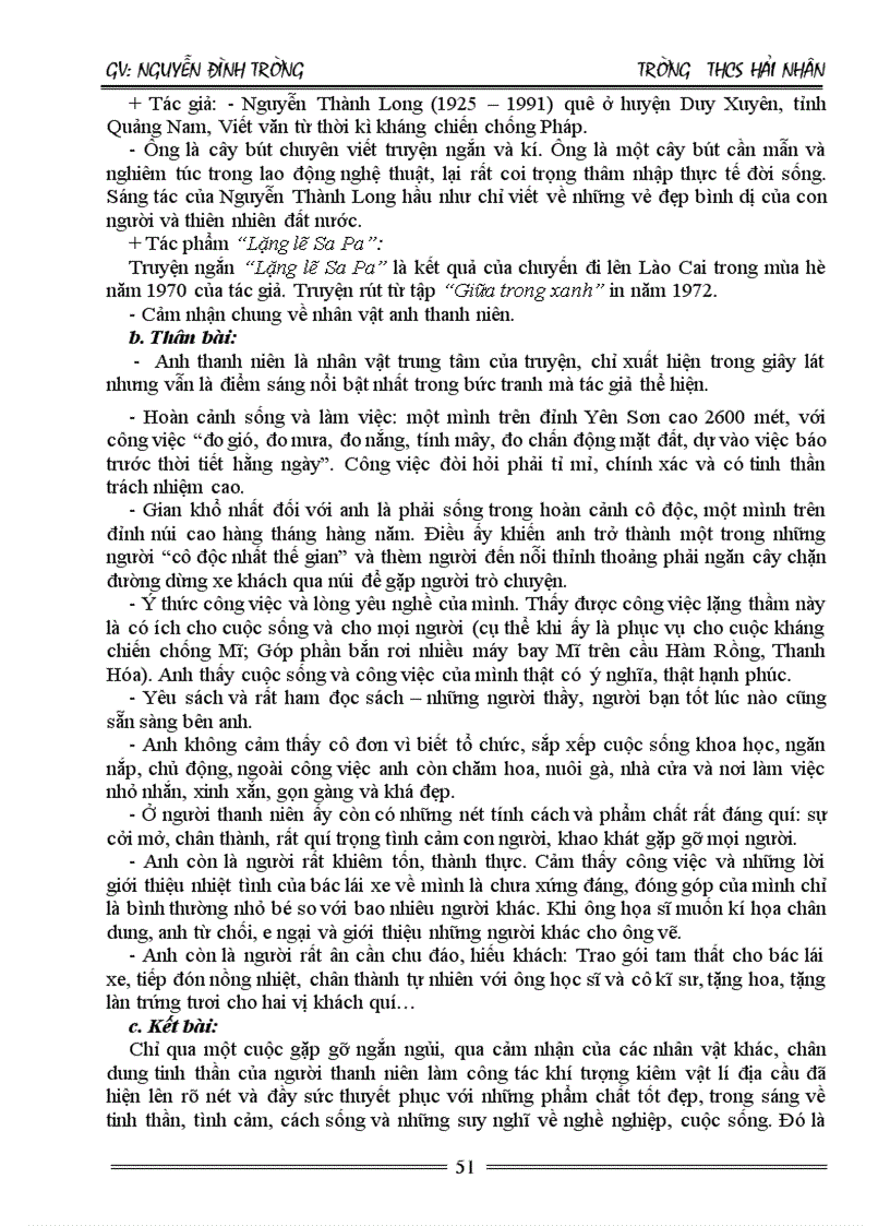 image for page Tài liệu ôn thi vào 10 Môn ngữ văn