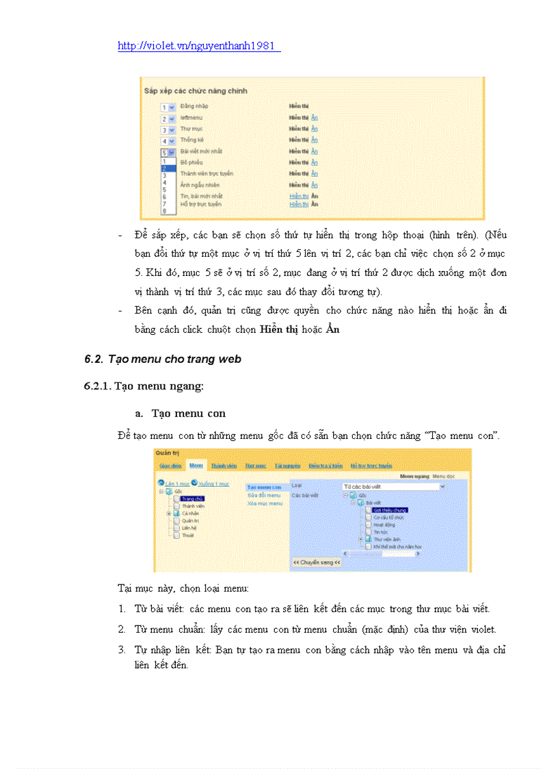 image for page Tạo Web trên violet toàn tập