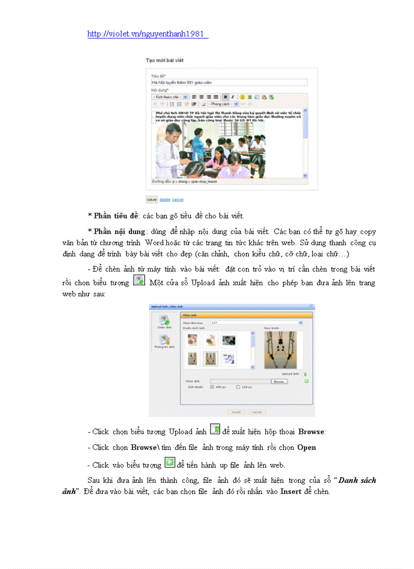 image for page Tạo Web trên violet toàn tập
