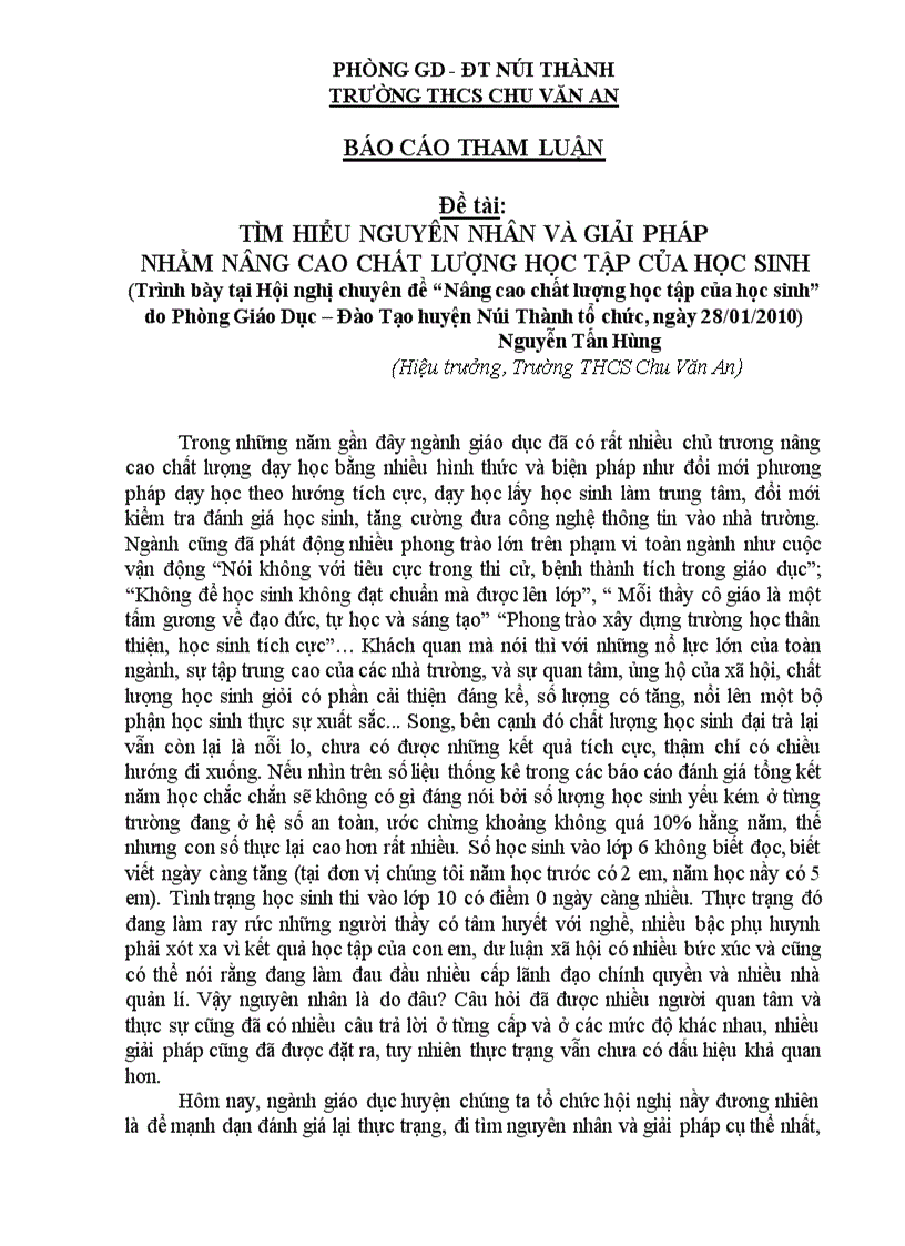 image for page Tham luan nang cao chat luong dai tra