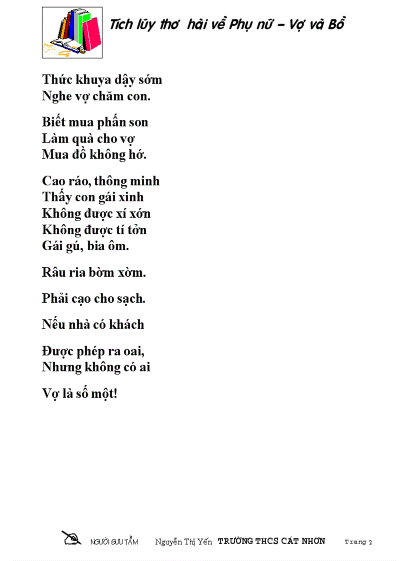 image for page Thư giãn thơ cười địch và ta