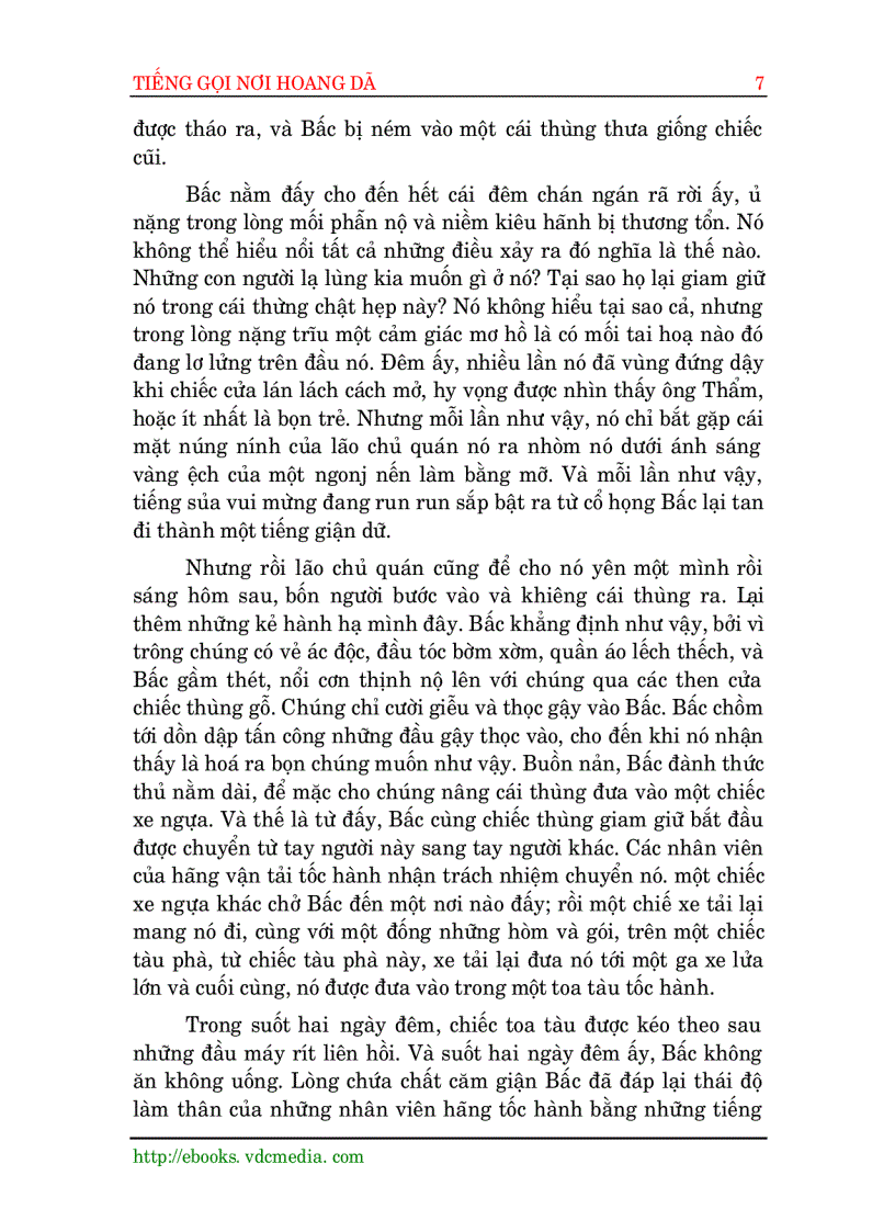 image for page Tieng goi noi hoang da