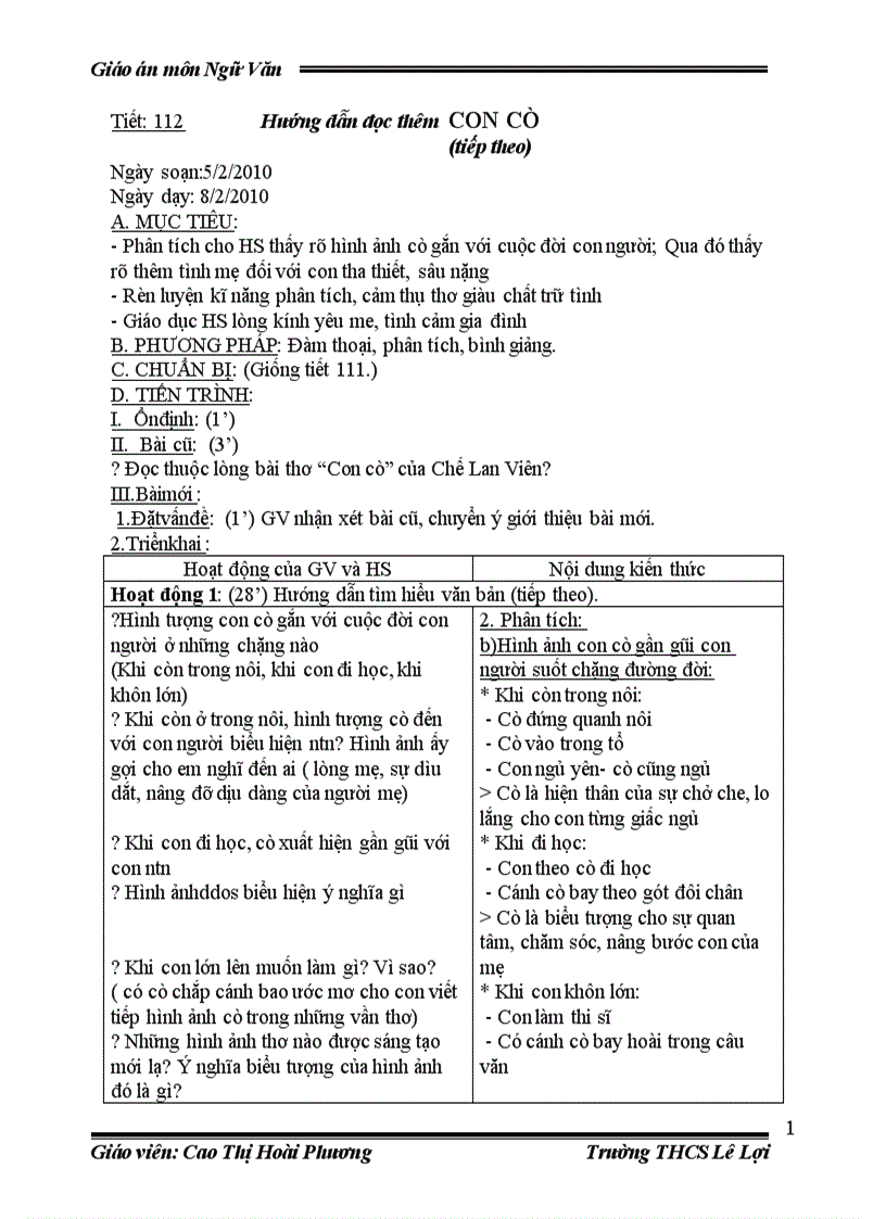 image for page Tiết 112 con cò