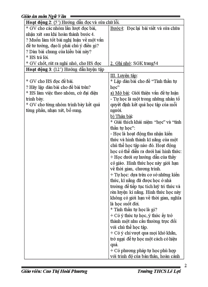 image for page Tiết 114 cách làm bài nghị luận