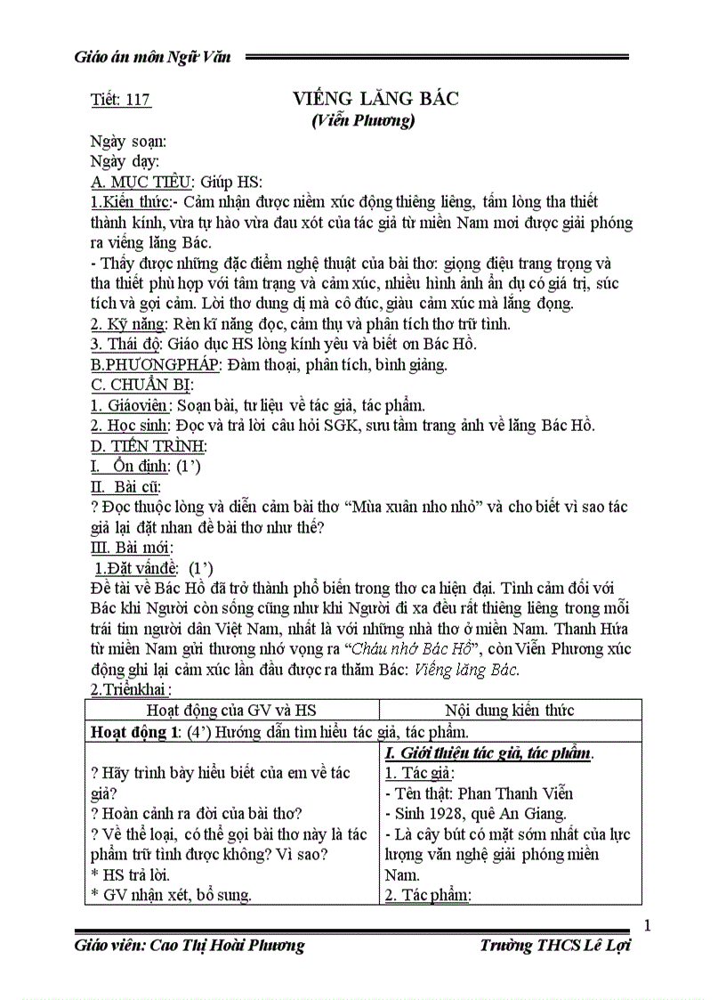 image for page Tiết 117 viếng lăng Bác