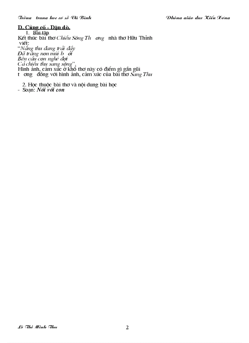 image for page Tiết 121 Sang thu hay