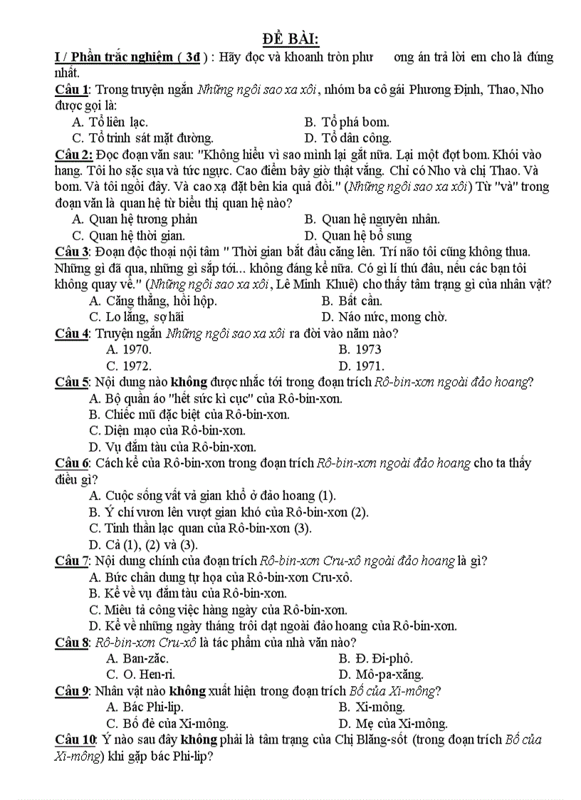 image for page Tiet 157 KT ngu van ma tran de vip