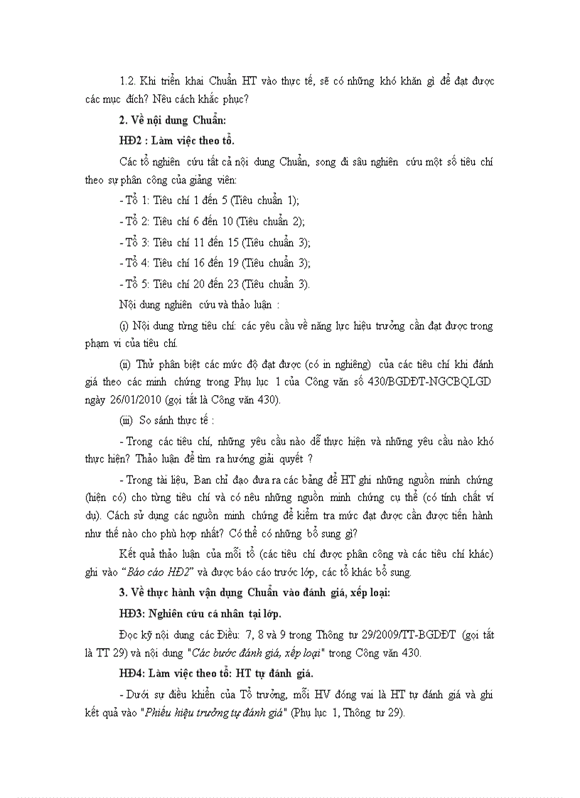 image for page Tl danh gia hieu truong va cac van bản lien quan