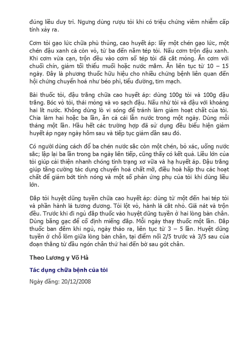 image for page Tỏi chữa bệnh
